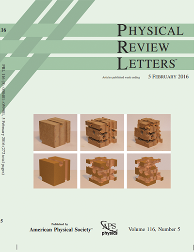 Physical Review Letters | Volume 116 Issue 5