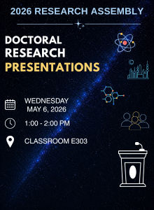 Doctoral Research Presentations