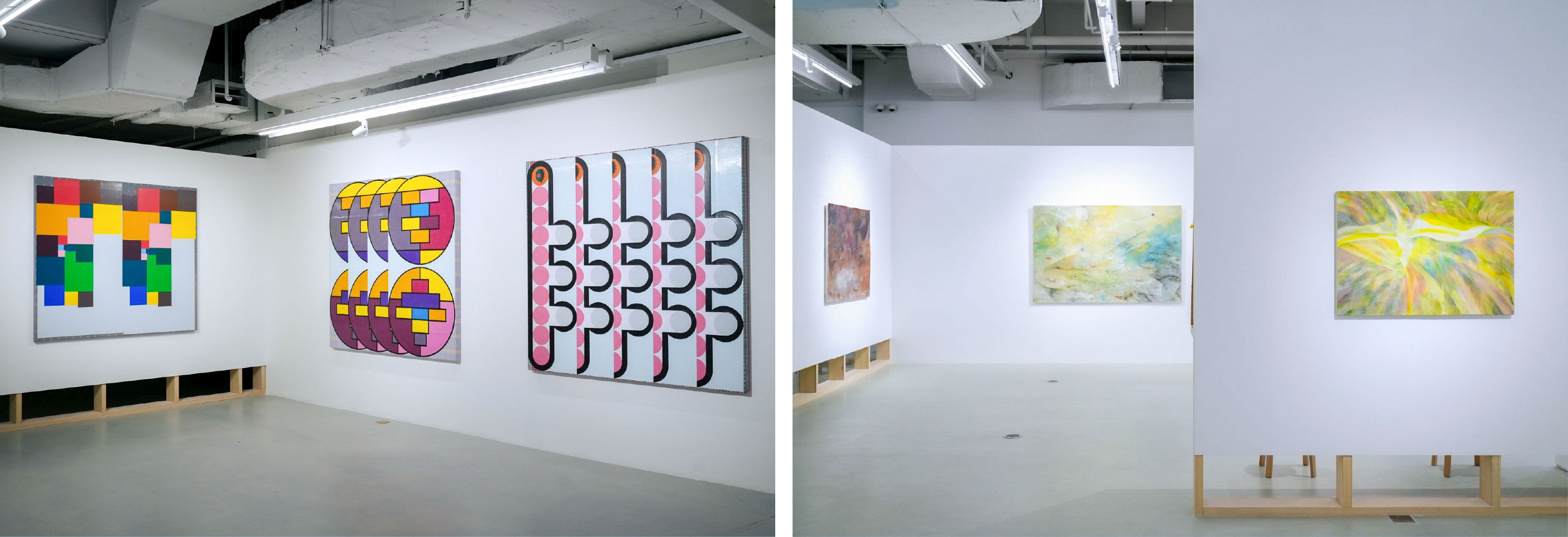 展览现场:“生力 II”——丛丛、傅斯特、郭鸿蔚、汪晓芙、王行云、萧文杰和赵要。上纽ICA,2026年9月18日—12月19日