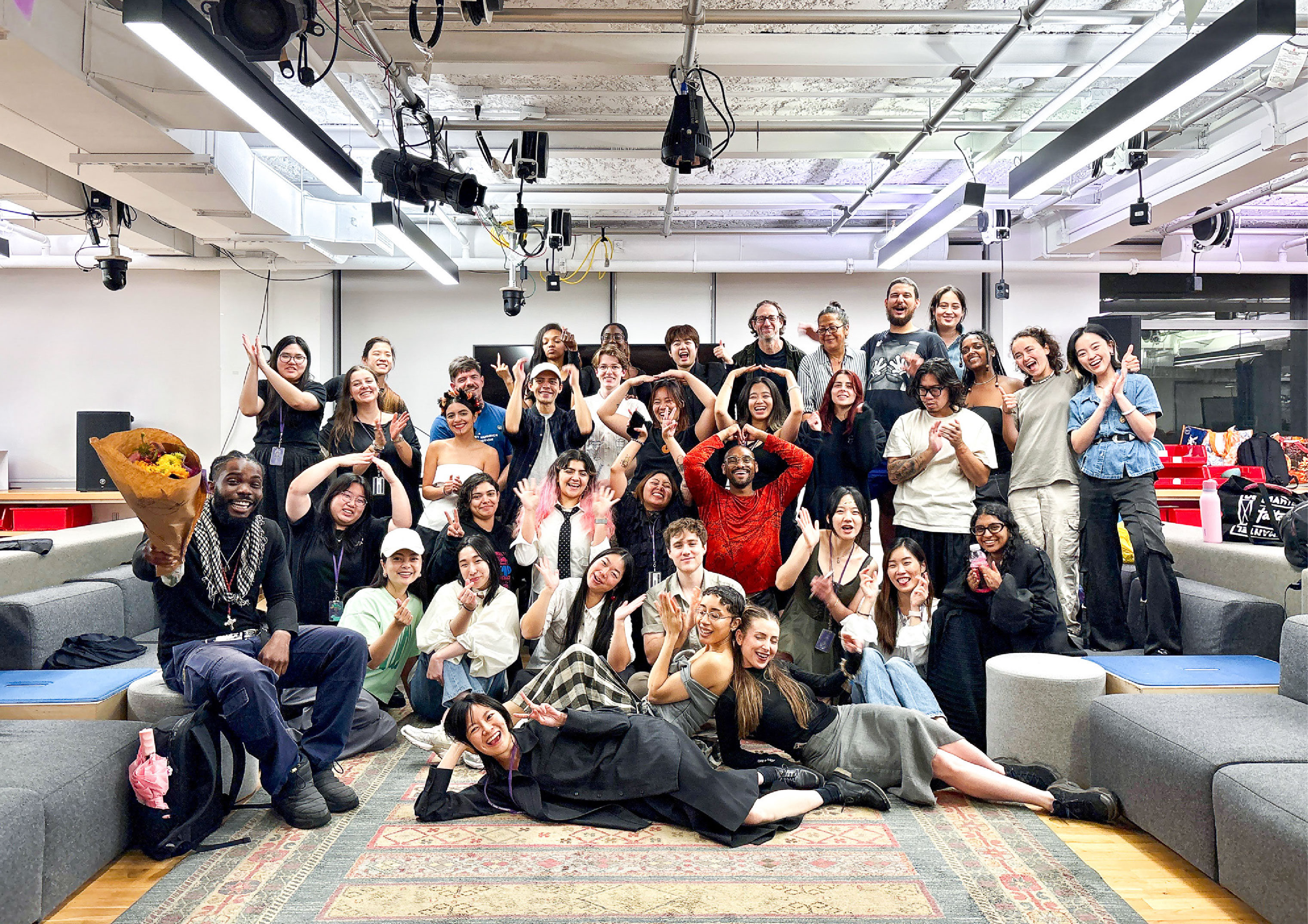 Cecilia with her IMA Low Res ’26 Cohort in New York