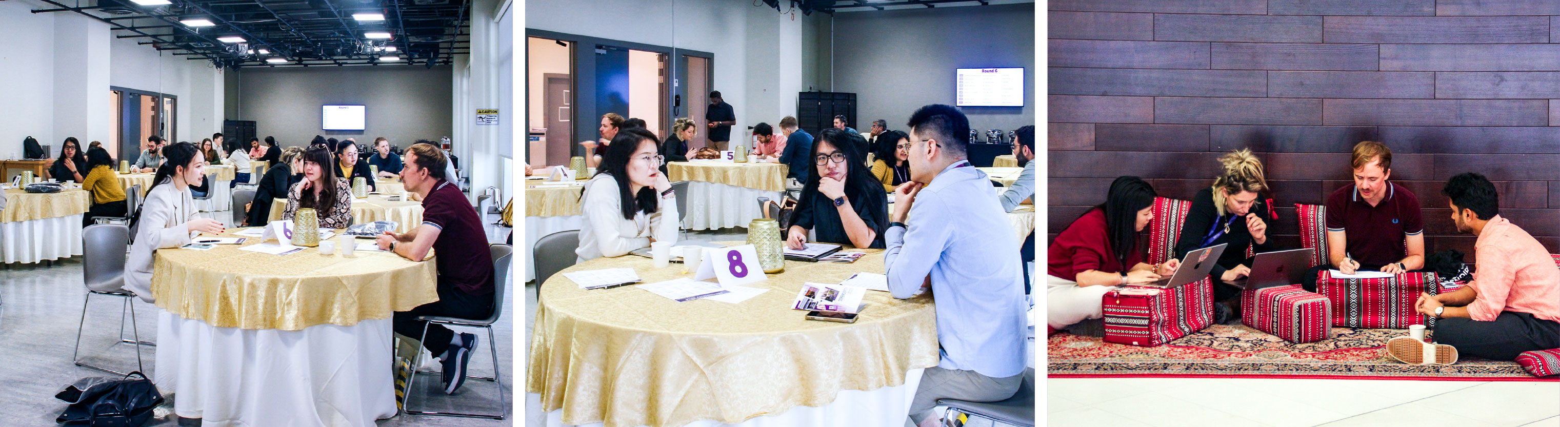 Researchers met each other through “Scientist speed dating” session