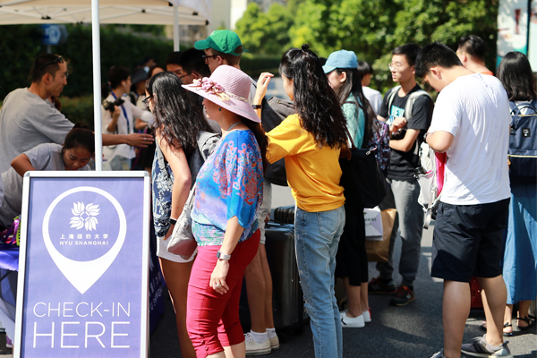 NYU Shanghai Welcomes Class of 2022