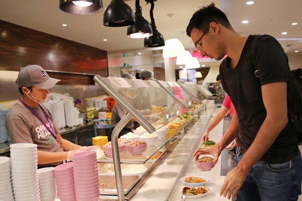 Popular Fresh Food Chain Now NYU Shanghai’s Cafeteria Vendor