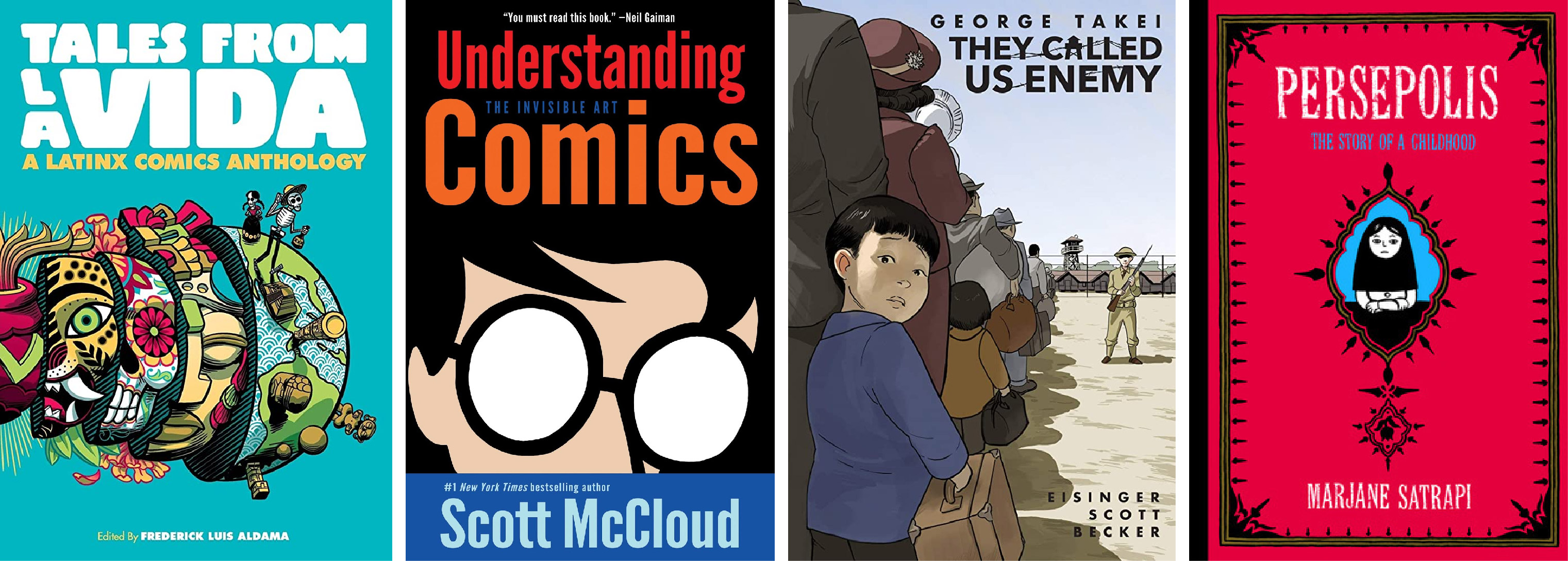 selected reading list for the graphic novel course