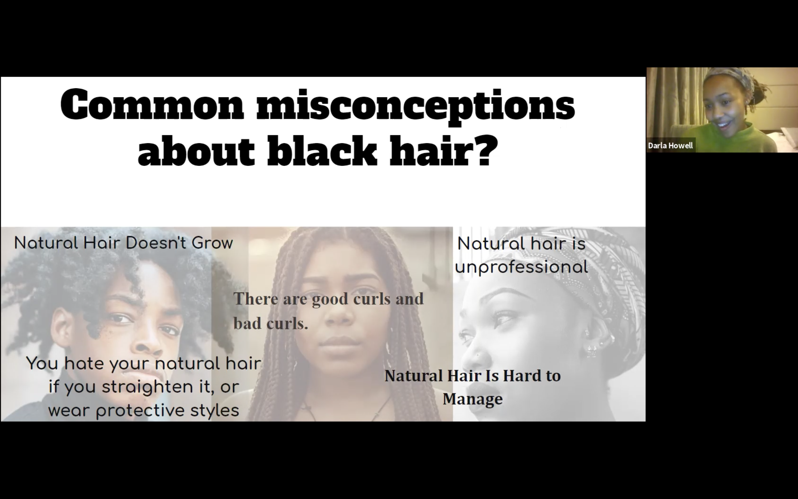 Misconceptions about black hair