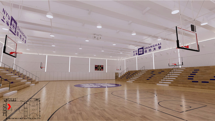 qiantan gym rendering