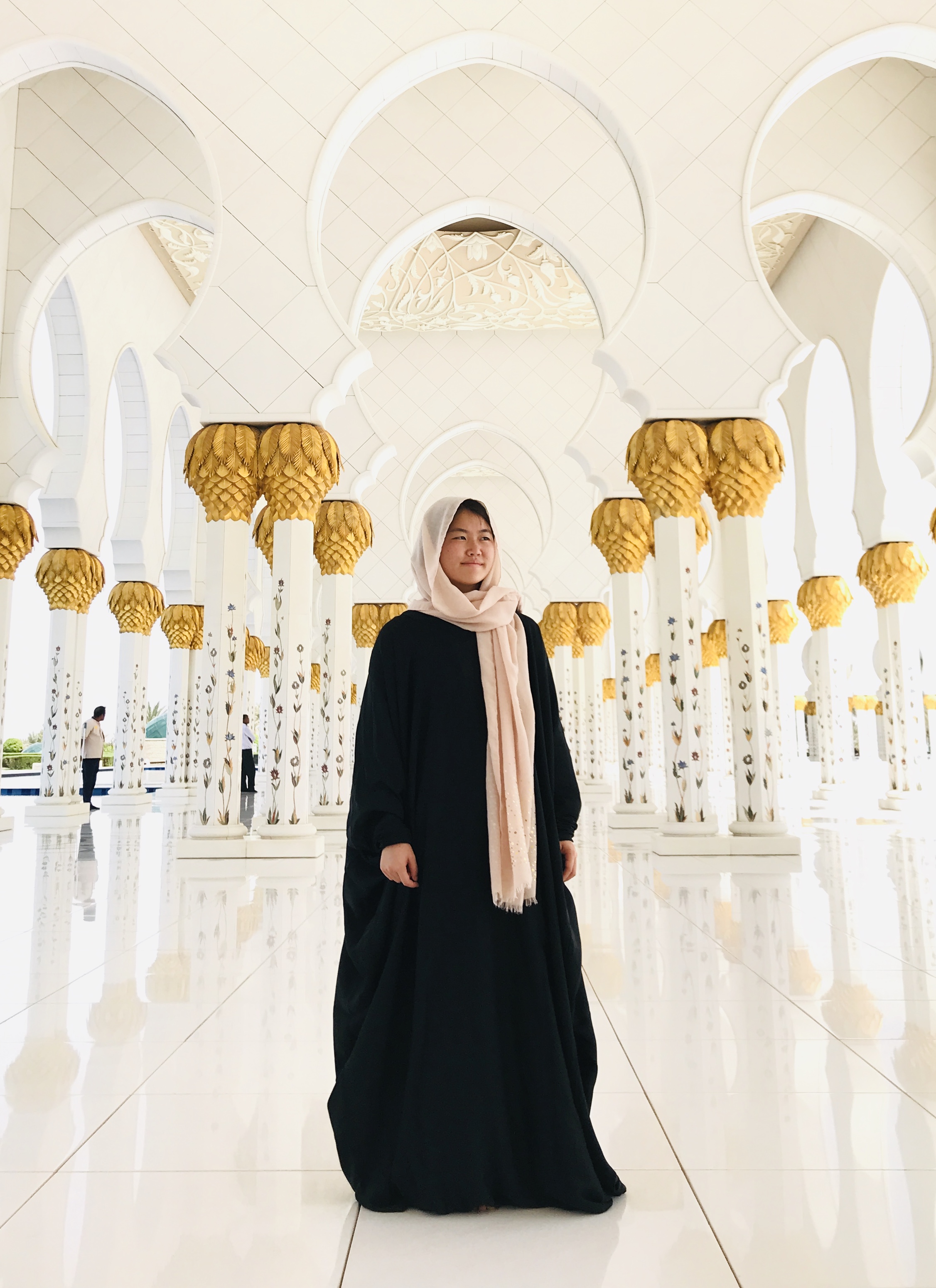 In an Abu Dhabi mosque