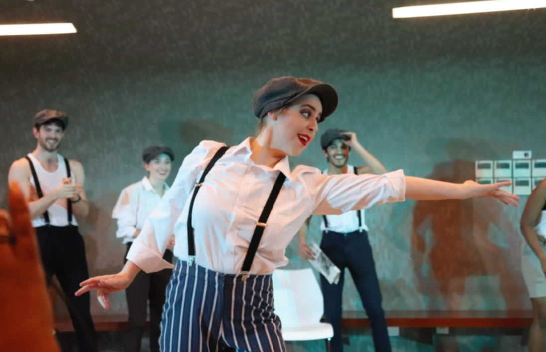 Taylah performs as a Newsie in King of New York