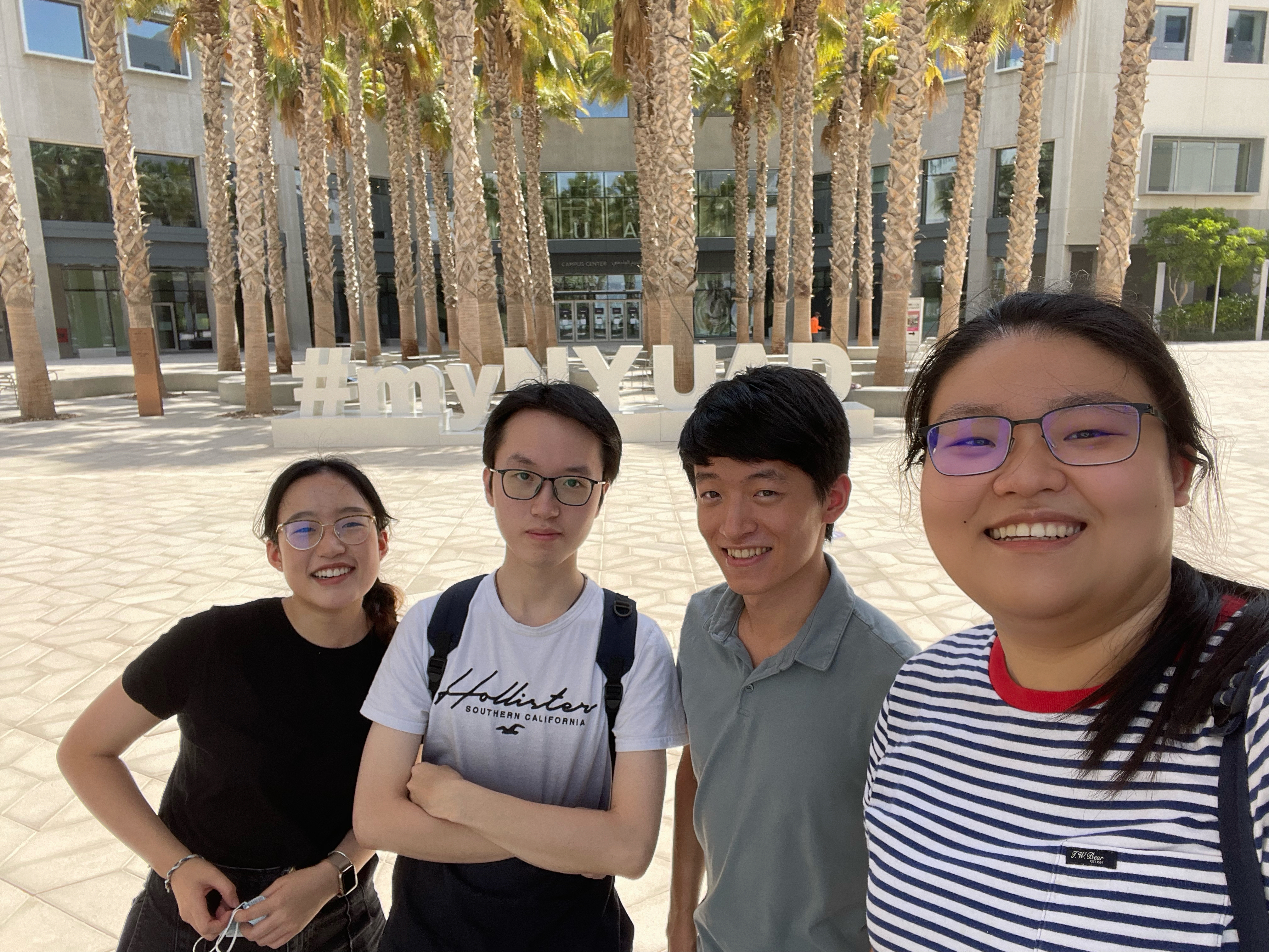 Zhang Yaqi at NYUAD