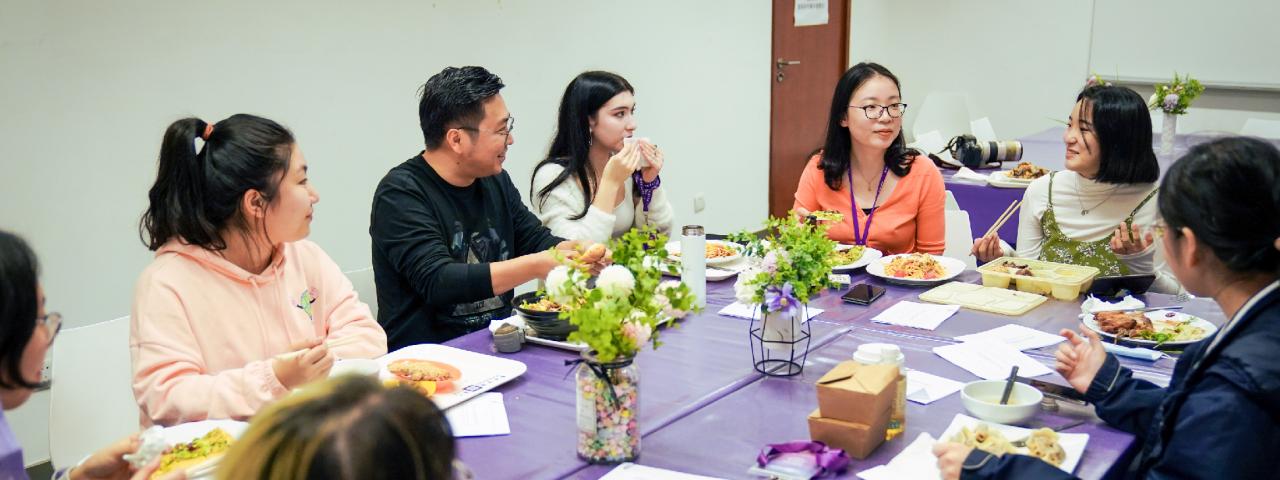 Lunch Conversations Bring NYU Shanghai Community Together