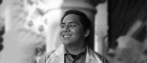 A headshot of Amiel Paz