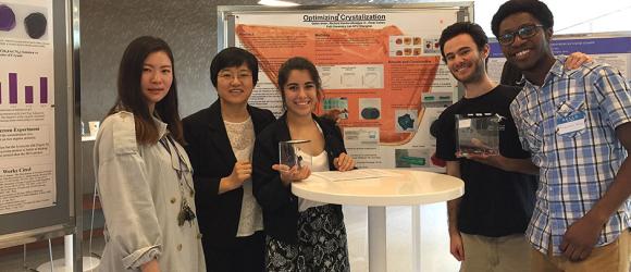 Students presenting