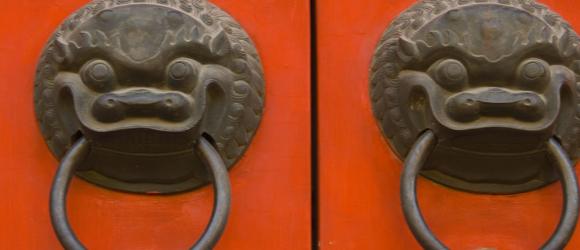 Traditional doorknobs