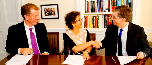Three scholars