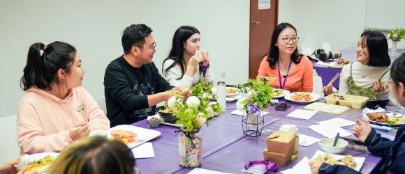 Lunch Conversations Bring NYU Shanghai Community Together