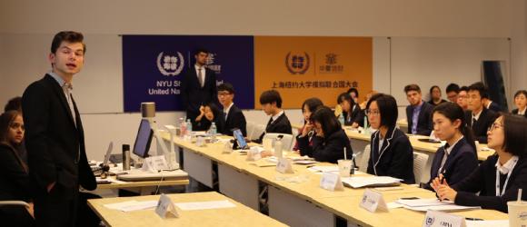 Record Number of High Schoolers Join Model UN Conference at NYU Shanghai