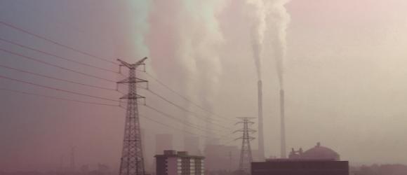 Emission from a power plant