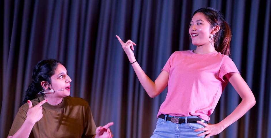 Students showed off their musical storytelling skills for a striking performance shedding light on the sometimes confounding, confusing but exhilarating college experience that is NYU Shanghai.