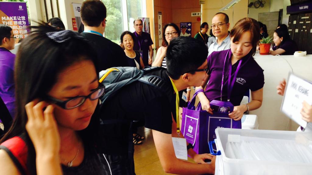 Class of 2018 Move In Day. August 16, 2014. (Photo by WS)