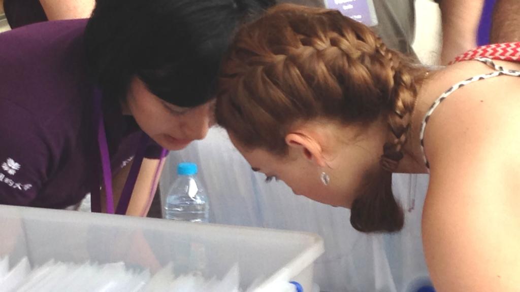 Class of 2018 Move In Day. August 16, 2014. (Photo by WS)