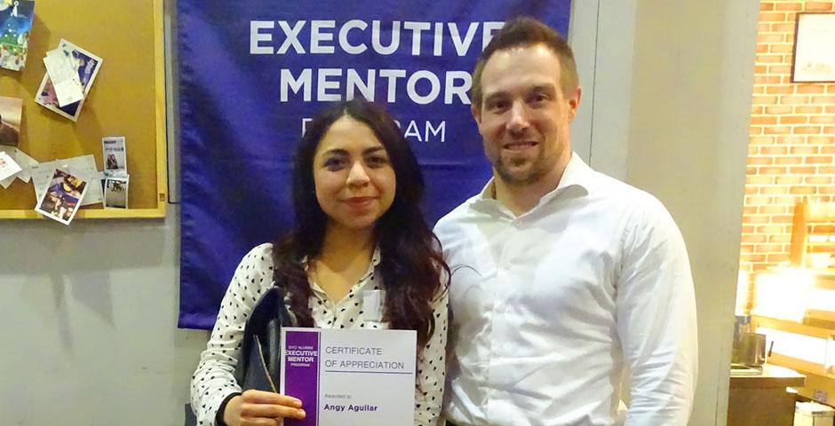 The NYU Alumni Office and Career Development Center hosted the second annual NYU Alumni Executive Mentor Appreciation Dinner on May 5. Some 50 alumni mentors and student protégés gathered to celebrate the rewards of their partnership. (Photos by: NYU Shanghai)