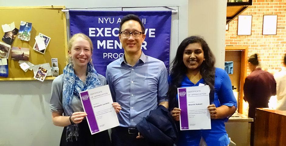 The NYU Alumni Office and Career Development Center hosted the second annual NYU Alumni Executive Mentor Appreciation Dinner on May 5. Some 50 alumni mentors and student protégés gathered to celebrate the rewards of their partnership. (Photos by: NYU Shanghai)