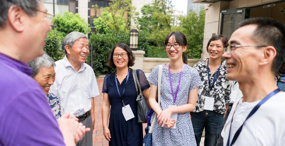 Students from 47 countries around the world moved into their new home at Jinqiao residence today. Here are some of our favorite moments from an at times very wet Move-In Day! (Photo by: Mick Ryan )