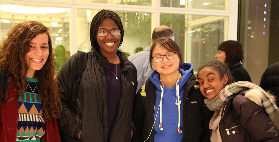 Students and faculty discuss various issues of racism at an open forum event. March 5, 2015. (Photo by Sunyi Wang)