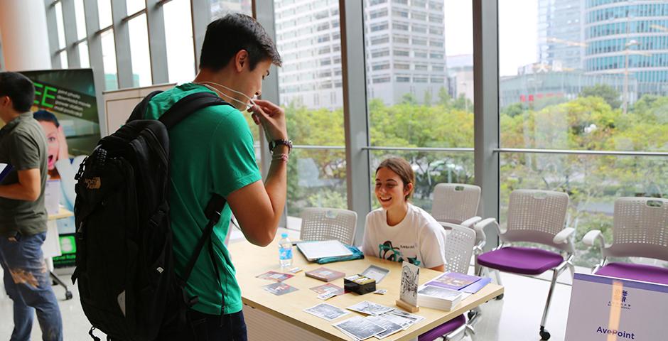 Internship Fair on October 23, 2015. (Photo by: Xinyi Xu)