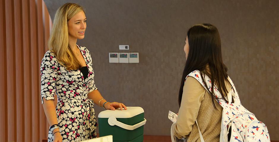 Internship Fair on October 23, 2015. (Photo by: Xinyi Xu)