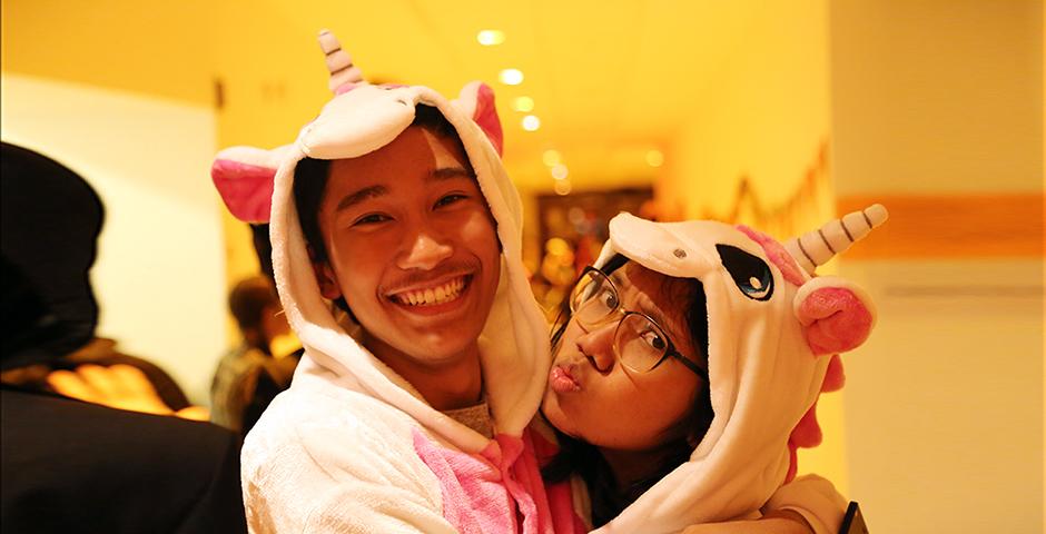 Halloween Night Activities on October 31, 2015. (Photo by: Wenqian Hu)