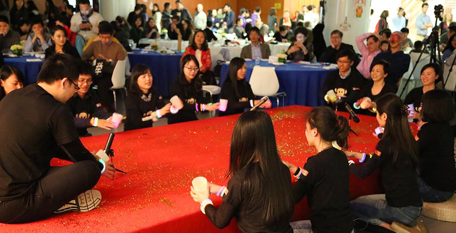 Familiar faculty and staff of the NYU Shanghai community ushered in the Lunar New Year by presenting several genres of talent on the evening of January 29. (Photo by: Shikhar Sakhuja)