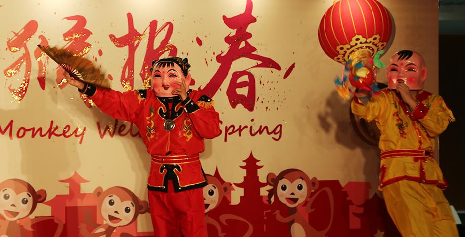 Familiar faculty and staff of the NYU Shanghai community ushered in the Lunar New Year by presenting several genres of talent on the evening of January 29. (Photo by: Shikhar Sakhuja)
