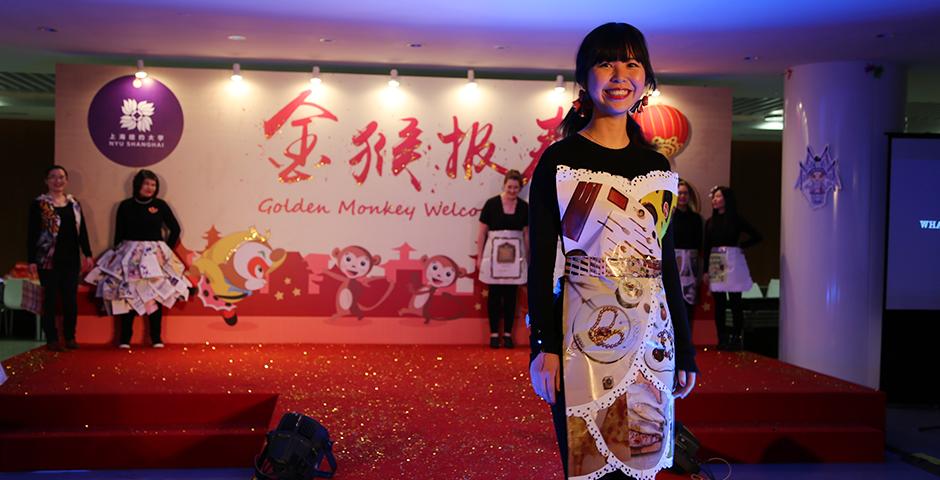 Familiar faculty and staff of the NYU Shanghai community ushered in the Lunar New Year by presenting several genres of talent on the evening of January 29. (Photo by: Shikhar Sakhuja)