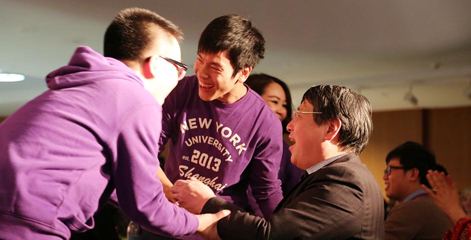 Familiar faculty and staff of the NYU Shanghai community ushered in the Lunar New Year by presenting several genres of talent on the evening of January 29. (Photo by: Shikhar Sakhuja)