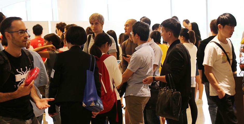 Barcamp at NYU Shanghai on October 24, 2015. (Photo by: Shikhar Sakhuja)