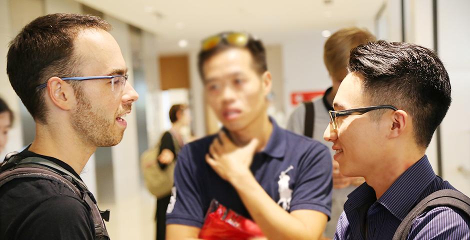 Barcamp at NYU Shanghai on October 24, 2015. (Photo by: Shikhar Sakhuja)