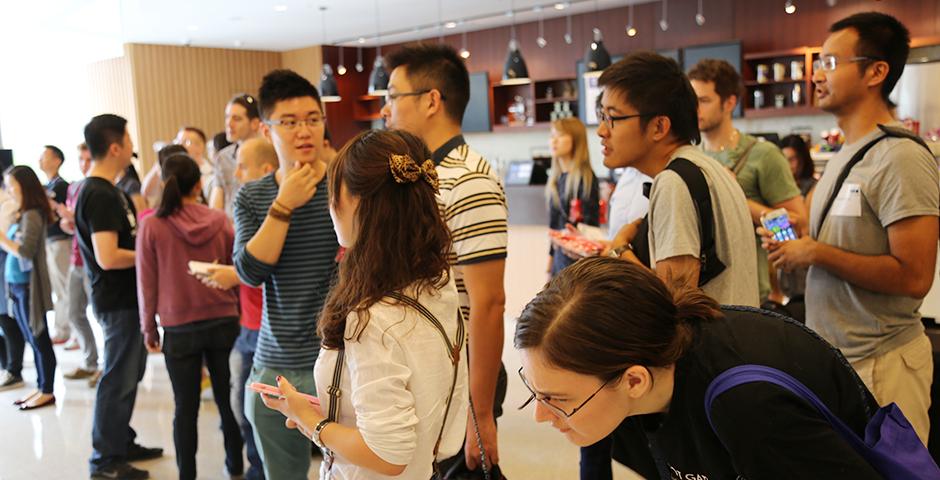 Barcamp at NYU Shanghai on October 24, 2015. (Photo by: Shikhar Sakhuja)