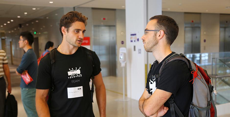 Barcamp at NYU Shanghai on October 24, 2015. (Photo by: Shikhar Sakhuja)