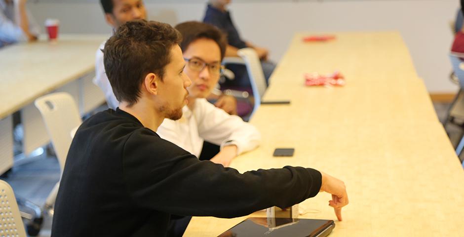 Barcamp at NYU Shanghai on October 24, 2015. (Photo by: Shikhar Sakhuja)