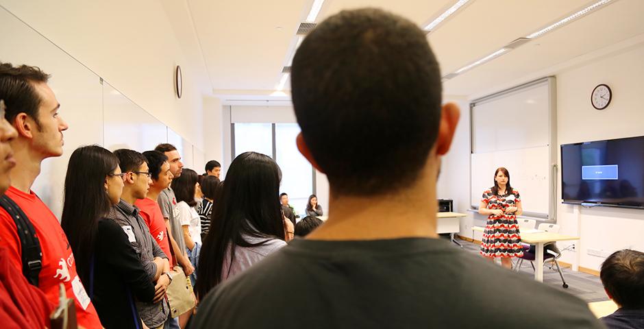 Barcamp at NYU Shanghai on October 24, 2015. (Photo by: Shikhar Sakhuja)