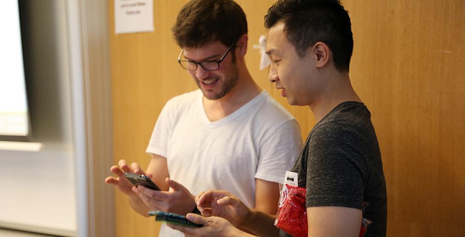 Barcamp at NYU Shanghai on October 24, 2015. (Photo by: Shikhar Sakhuja)