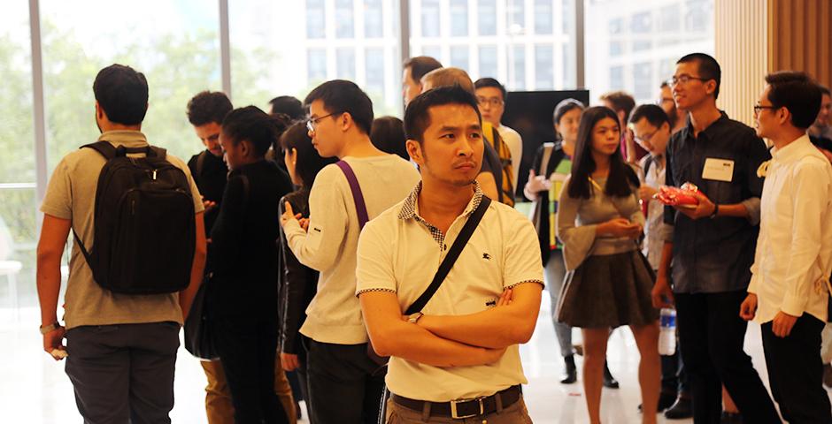 Barcamp at NYU Shanghai on October 24, 2015. (Photo by: Shikhar Sakhuja)