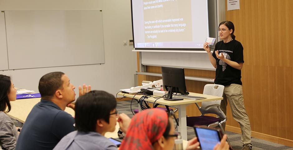 Barcamp at NYU Shanghai on October 24, 2015. (Photo by: Shikhar Sakhuja)