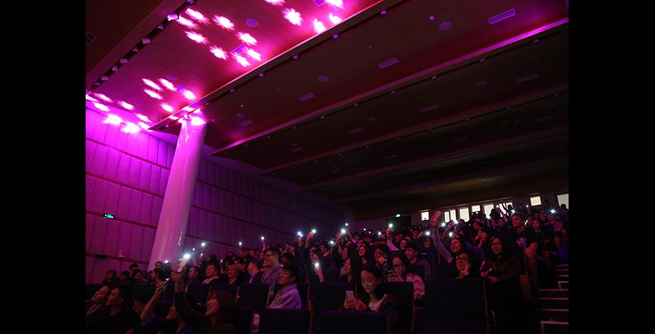 NYU Shanghai Sing-Off on November 18, 2015. (Photo by: Wenqian Hu)