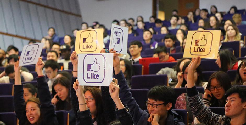 NYU Shanghai Sing-Off on November 18, 2015. (Photo by: Wenqian Hu)