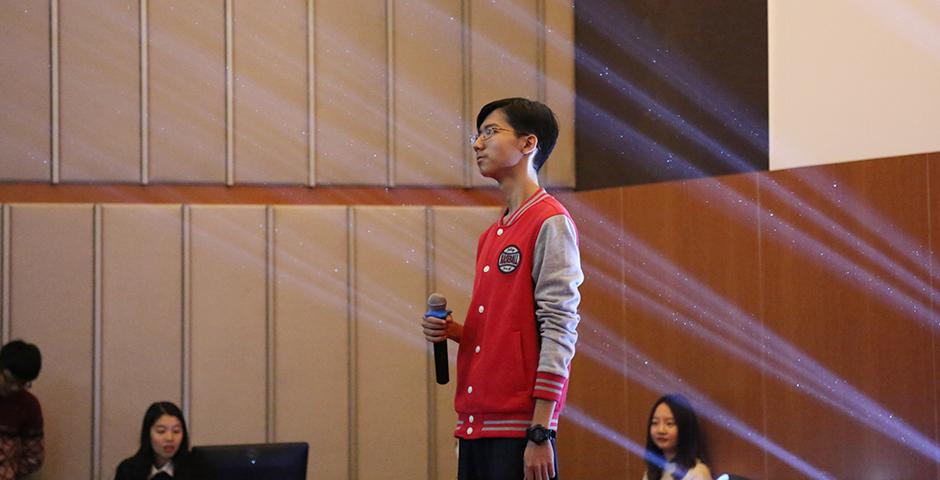 NYU Shanghai Sing-Off on November 18, 2015. (Photo by: Wenqian Hu)