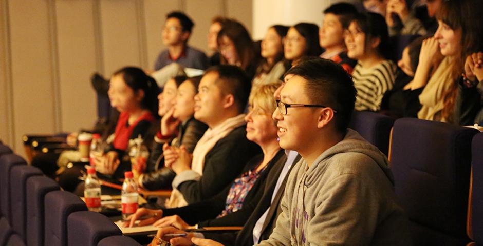 NYU Shanghai Sing-Off on November 18, 2015. (Photo by: Wenqian Hu)