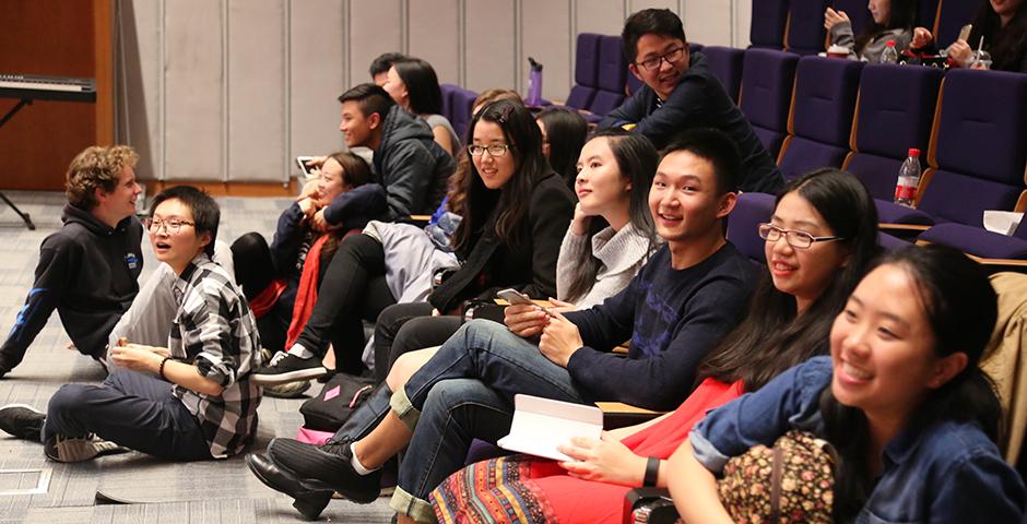 NYU Shanghai Sing-Off on November 18, 2015. (Photo by: Wenqian Hu)