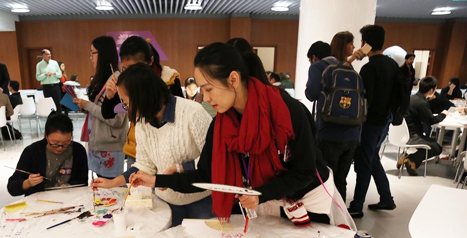 A seemingly numberless array of dumplings were savored by students and faculty at the NYU Shanghai's Annual Dumpling Festival on November 19  (Photo by: Dylan J Crow)